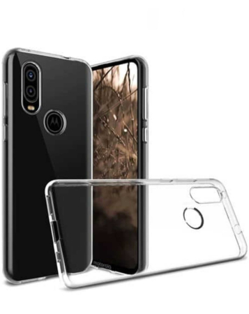 Motorola P40 Hybrid Case with Air Cushion Technology -CLEAR (Only Ground Shipping)