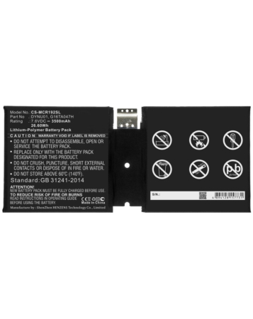 Replacement Battery for Microsoft Surface Go 2 (1901 / 1926 / 1927) (DYNU01) (Only Ground Shipping)
