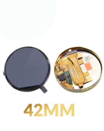 LCD Assembly with Frame for Moto Watch 360 (2nd Gen / 42MM) (Premium)