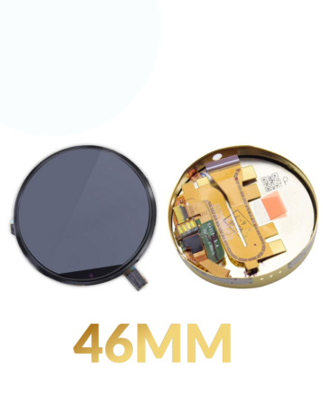 LCD Assembly with Frame for Moto Watch 360 (2nd Gen / 46MM) (Premium)