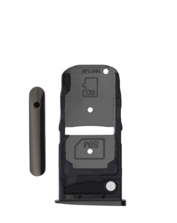 Single Sim Card Tray for Motorola Moto Z3 / Z3 Play (BLACK)