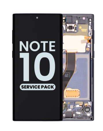 Purchase the OLED Assembly with Frame for Galaxy Note 10 N970 in Aura Glow, Service Pack.