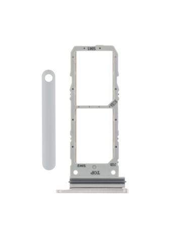 Stock up on the dual SIM card tray for Galaxy Note 20 5G in silver.
