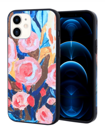 Rose Printed Images Case - Style 1 for iPhone 12 / 12 Pro (Only Ground Shipping)
