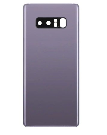 Purchase the Back Glass with Camera Lens for Galaxy Note 8 US and International Service Pack in Orchid Gray.