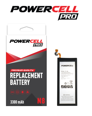 Buy the POWERCELL PRO Replacement Battery for Galaxy Note 8.