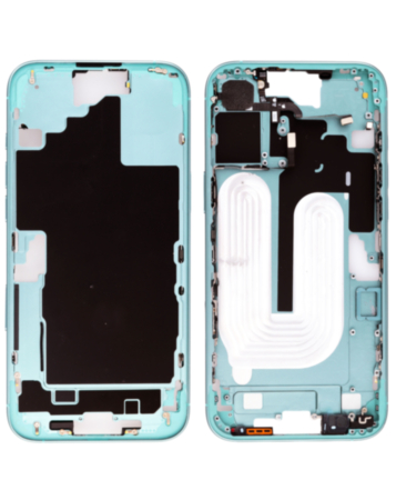 Back Housing Frame with Small Parts Pre-Installed for iPhone 16 Plus (TEAL) (International) (OEM Pull A Grade)