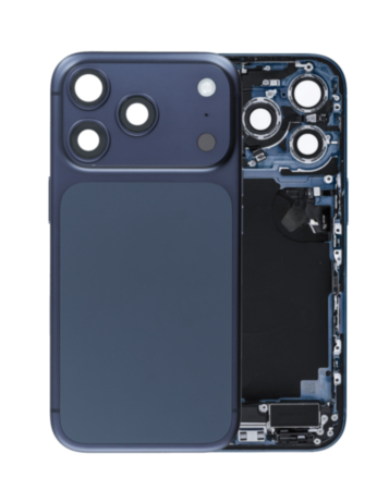 Back Housing Frame with Charging Port Flex & Small Parts for iPhone 17 Pro (COSMIC ORANGE) (US Version) (OEM Pull A Grade)