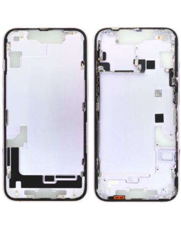 Back Housing Frame with Small Parts Pre-Installed for iPhone 14 (PURPLE) (International) (OEM Pull B Grade)
