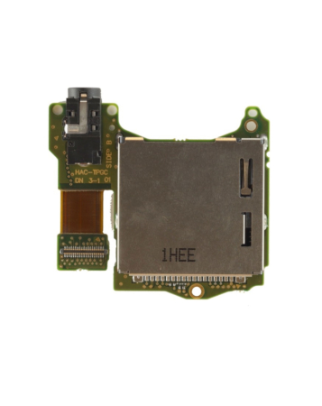 Game Card Slot Reader with 3.5mm Audio Jack (Aftermarket) for Nintendo Switch (Used for Standard Version and Battery Life Version))
