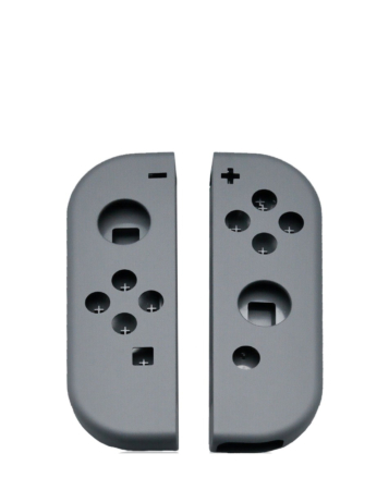 Housing Shell (2 Piece Set) (GRAY) for Nintendo Switch Joy-Con Controller