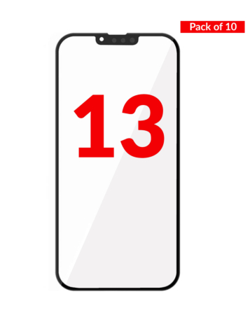 Front Glass with OCA (Pack of 10) for iPhone 13 (Premium)