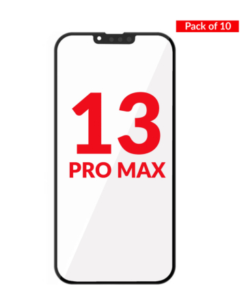 Front Glass with OCA (Pack of 10) for iPhone 13 Pro Max (Premium)