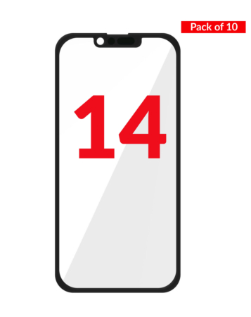Front Glass with OCA (Pack of 10) for iPhone 14 (Premium)