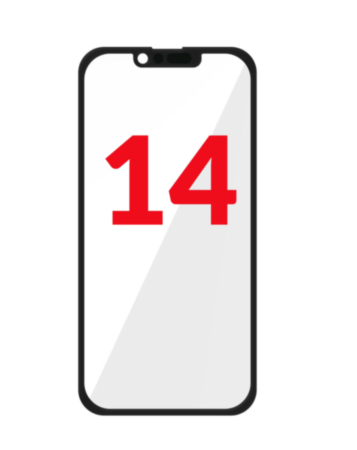 2-in-1 (Front Glass + OCA) for iPhone 14 (Premium) (Pack of 10)