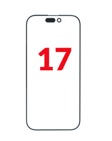 2-in-1 (Front Glass + OCA) for iPhone 17 (Premium) (Pack of 10)