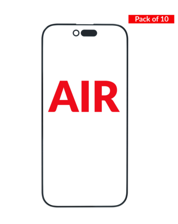 Front Glass with OCA (Pack of 10) for iPhone Air (Premium)