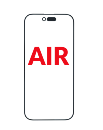2-in-1 (Front Glass + OCA) for iPhone Air (Premium) (Pack of 10)