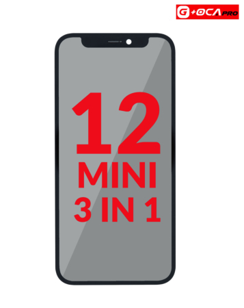 3in1 (Front Glass + Polarizer Film + OCA) for iPhone 12 Mini (Premium)