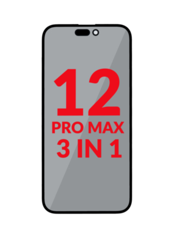 G+ OCA PRO 3-in-1 (Front Glass + Polarizer Film + OCA) for iPhone 12 Pro Max (Premium)