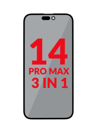 G+ OCA PRO 3-in-1 (Front Glass + Polarizer Film + OCA) for iPhone 14 Pro Max (Premium)
