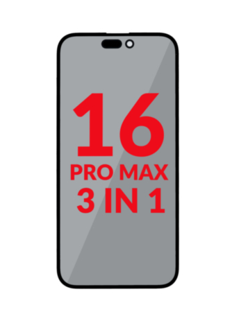 G+ OCA PRO 3-in-1 (Front Glass + Polarizer Film + OCA) for iPhone 16 Pro Max (Premium)