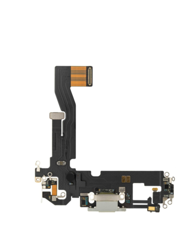 Buy the iPhone 12 Pro and 12 Charging Port Flex Cable White OEM Pull.
