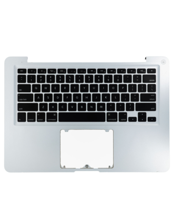 Top Case with US Keyboard for MacBook Pro Unibody 13" (A1278 Late 2011/Mid 2012)(SILVER)(OEM Pull A Grade)