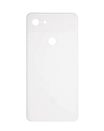 Back Cover with Camera Lens for Google Pixel 3 XL (CLEARLY WHITE) (OEM Pull)