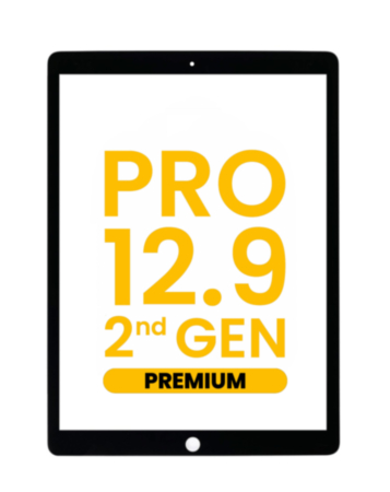 iPad Pro 12.9" 2nd Gen (2017) Digitizer Glass (BLACK)  (Premium)