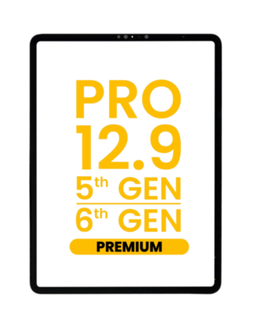 iPad Pro 12.9 (5th Gen / 2021) / (6th Gen / 2022) Digitizer Glass  (Premium)