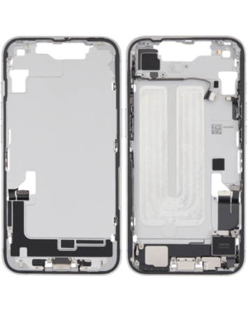 Middle Frame with Small Parts iPhone 16e (WHITE) (International Version)