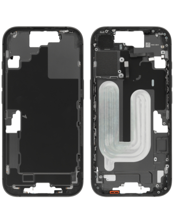 Middle Frame with Small Parts for iPhone 17 (BLACK) (International Version) (OEM Pull A Grade)