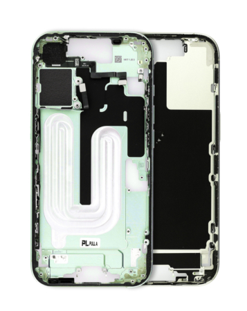 Middle Frame with Small Parts for iPhone 17 (SAGE) (US Version) (OEM Pull A Grade)