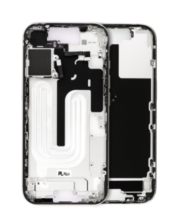 Middle Frame with Small Parts for iPhone 17 (WHITE) (US Version) (OEM Pull A Grade)