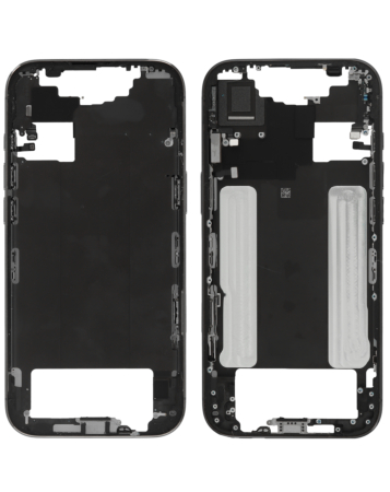 Middle Frame with Small Parts for iPhone Air (SPACE BLACK) (International Version) (OEM Pull A Grade)