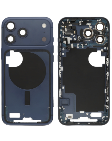 Middle Frame with Small Parts for iPhone 17 Pro Max (DEEP BLUE) (International Version) (OEM Pull A Grade)
