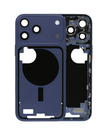 Middle Frame with Small Parts for iPhone 17 Pro Max (DEEP BLUE) (US Version) (OEM Pull A Grade)