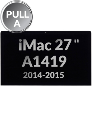 iMac 27" Retina 5K (A1419, Late 2014 / Mid 2015) (LM270QQ1 SDA1 / A2) LCD Assembly (OEM Pull A Grade) (Only Ground Shipping)