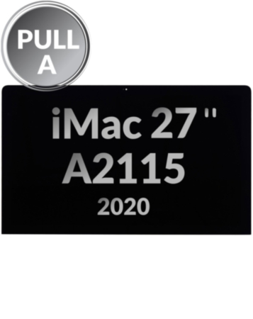 iMac 27" Retina 5K (A2115, Mid 2020) (LM270QQ1 SDF1) LCD Assembly (OEM Pull A Grade) (Only Ground Shipping)