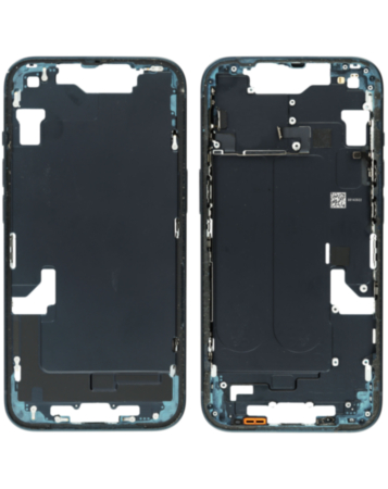 Middle Frame with Parts for iPhone 14 (MIDNIGHT) (International Version) (OEM Pull B Grade)