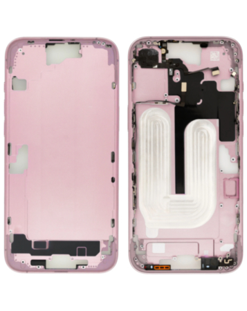 Middle Frame with Small Parts for iPhone 16 Plus (PINK) (International Version)