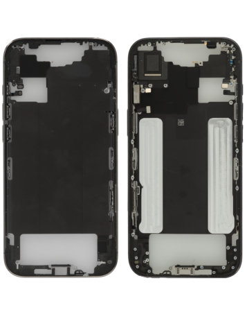 Middle Frame with Small Parts for iPhone Air (SPACE BLACK) (US Version) (OEM Pull B Grade)