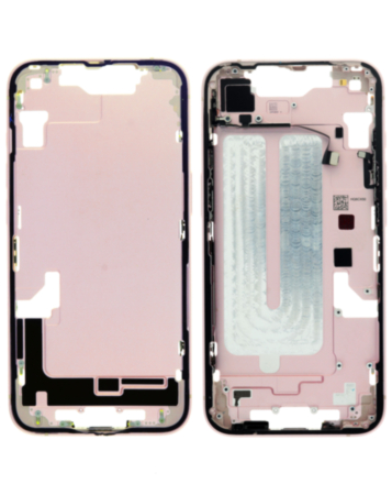 Middle Frame with Small Parts for iPhone 17e (SOFT PINK) (US Version) (OEM Pull A Grade)