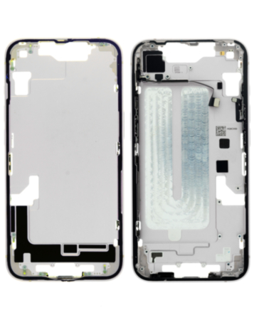 Middle Frame with Small Parts for iPhone 17e (WHITE) (US Version) (OEM Pull B Grade)
