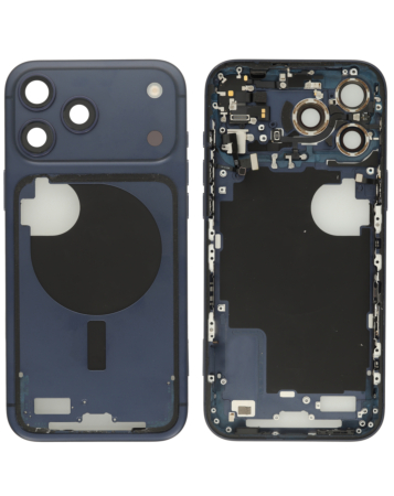 Middle Frame with Small Parts for iPhone 17 Pro Max (DEEP BLUE) (International Version) (OEM Pull B Grade)