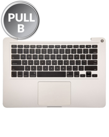 MacBook Unibody 13" (A1278 / Late 2011 / Mid 2012) Top Case with US Keyboard (OEM PULL B GRADE)
