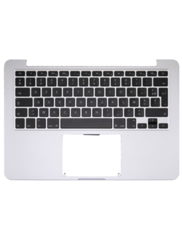Top Case with Keyboard for MacBook Pro Retina 13" (A1502 /Early 2015)(SILVER) (OEM Pull B Grade)