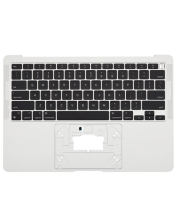 MacBook Air 13" (A2337 / Late 2020) Top Case with US Keyboard (SILVER) (OEM Pull B Grade)