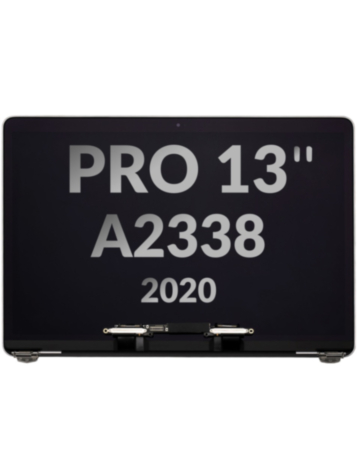 MacBook Pro 13" (A2338 / Late 2020) (M1/M2) LCD Assembly (SPACE GRAY) (OEM Pull B Grade)